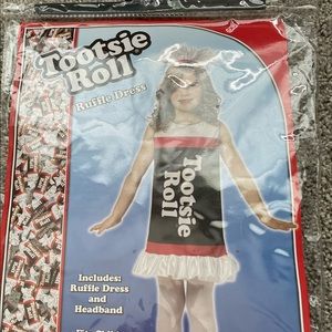 EUC Halloween Girls Tootsie Roll Costume